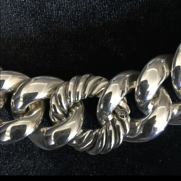 David Yurman Curb Link Necklace - Picture 2 of 6